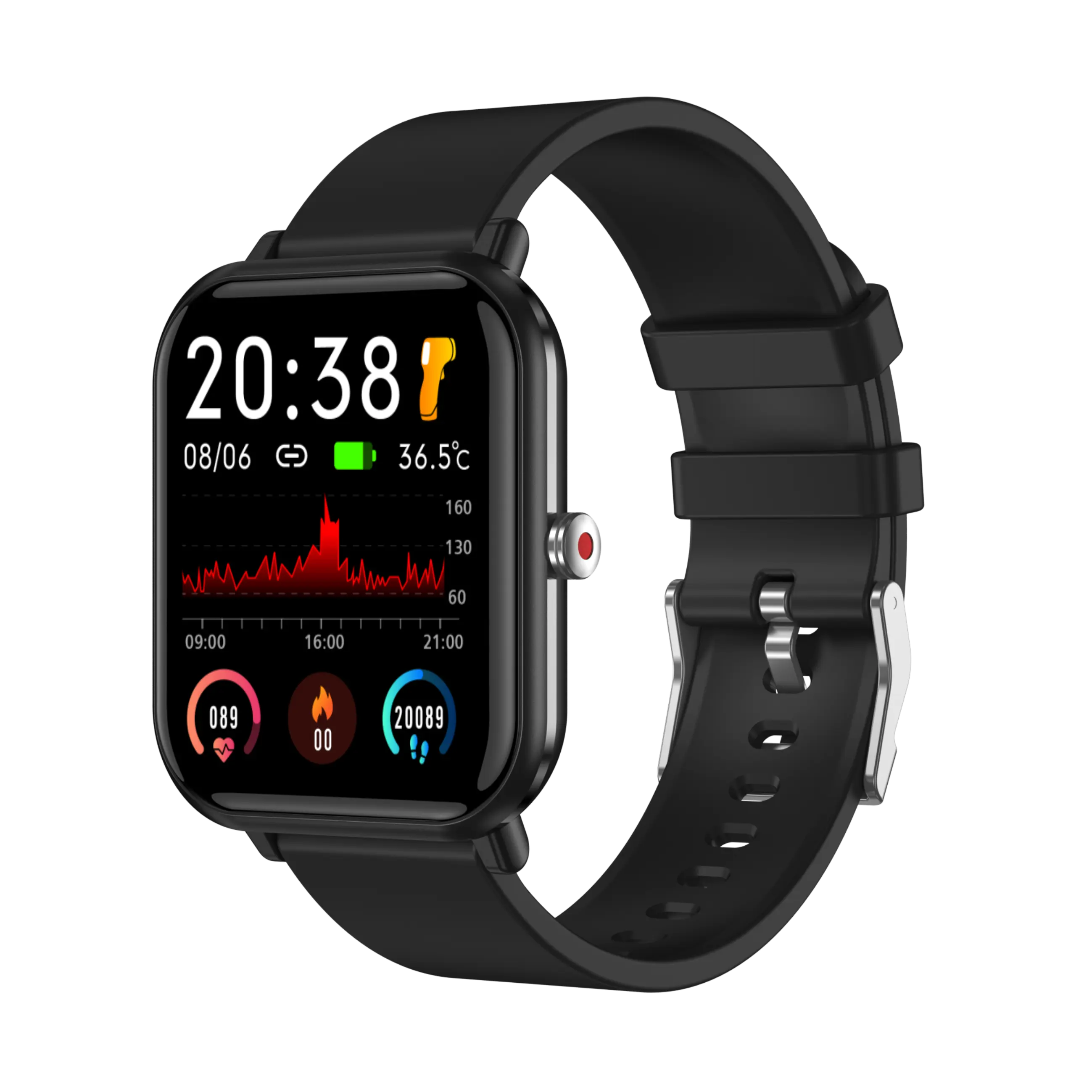 Dames Modieuze Armband Met Hartslagmeter Sport Fitness Tracker Ip68 Waterdichte Slimme Horloges Voor Vrouwen