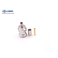 Conector de crimpado recto tipo N hembra/macho altamente recomendado para mini cable LMR240/ RG8