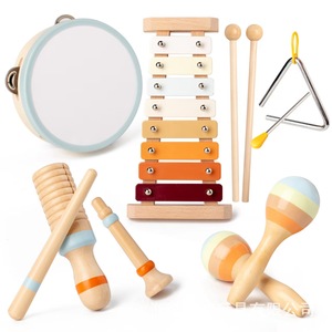 Orff cụ thiết lập Montessori lấy cảm hứng từ đầu giáo dục âm nhạc Đồ chơi cho trẻ em 0-6 năm cho việc học tập âm nhạc & chơi - Product Image 1