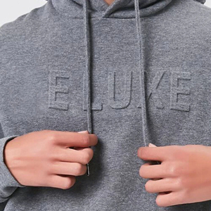 Sweat à capuche Homme Design Vintage Personnalisable Lavage à l'Acide Coton Éponge Polaire Surdimensionné Streetwear Sweat Teint Uni Automne - Product Image 2