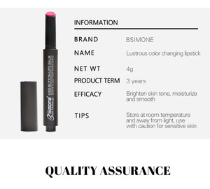 Lápiz Labial en Gel Mineral Hidratante, Tipo Prensa, Mate y Brillante, Libre de Crueldad Animal, <span class=keywords><strong>Maquillaje</strong></span> para Estudiantes, Labios Luminosos - Product Image 6