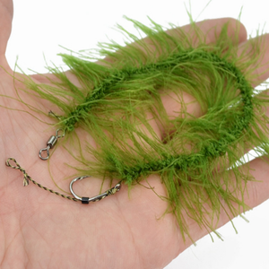 Nuevo, 2 Piezas/<span class=keywords><strong>Bolsa</strong></span>, Aparejos de <span class=keywords><strong>Pesca</strong></span> de Carpa, Camuflaje de Algas Marinas, Ecológico, Línea de <span class=keywords><strong>Pesca</strong></span> de Acero al Carbono 8246, Accesorios para <span class=keywords><strong>Pesca</strong></span> con Caña, Trucha, Lubina - Product Image 1