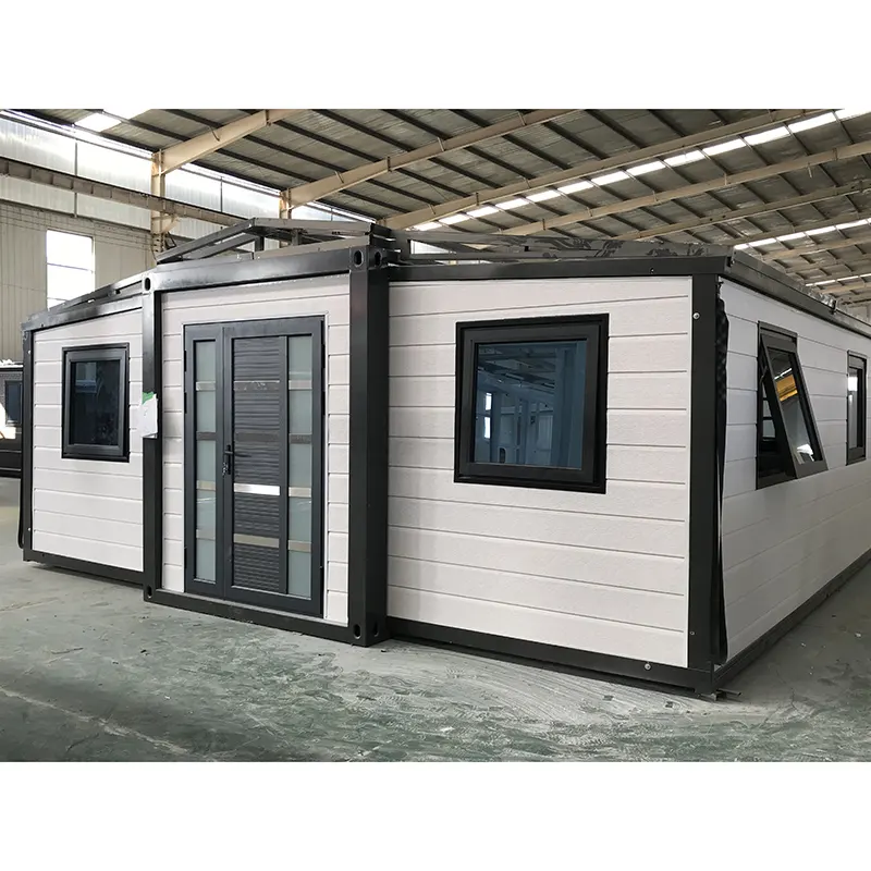 Factory Direct 2 Bedrooms 4 Bedrooms 40 Foot Prefabricated Container House Extension Tiny Homes For Sale
