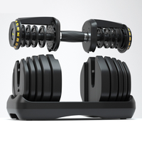 Haltères intelligentes à poids réglable avec système de changement rapide automatique pour l'entraînement musculaire des bras et la remise en forme