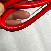 Câble d'extension secteur 2M - Prise C13 IEC vers fiche C14 IEC Rouge 3*0.75mm² Cordon d'alimentation