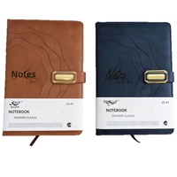 Carnet de notes A5 en cuir PU, journal professionnel, planificateur ligné, carnet d'écriture de bureau, cadeau d'entreprise