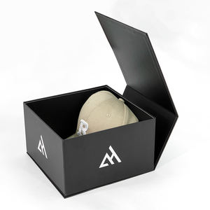 Proveedor de Cajas Plegables de Cartón Tipo Concha para Gorras de Béisbol Personalizadas <span class=keywords><strong>Dandy</strong></span> Hats 8x8 - Product Image 5