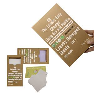 5 In 1 bitki bazlı çamaşır deterjanı levha doğal maddeler çamaşır giysi levha günlük kullanım - Product Image 6