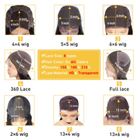 Hochdichte Ombre P4/27 Highlight Farbige Body Wave 13x4 HD Lace Front Echthaarperücke aus Rohem Vietnamesischem Haar 13x6 Echthaar
