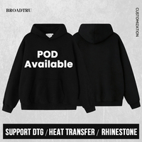 Ensemble de survêtements d'hiver personnalisés pour hommes, style streetwear, avec fermeture éclair, comprenant un sweat à capuche et un pantalon de survêtement