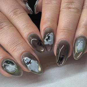 ขายส่งราคาถูก <span class=keywords><strong>ชา</strong></span>เย็นรสหวานลายตาแมว 3 มิติ พร้อมลายดอกพลัม สไตล์อเมริกันอินเทรนด์ ทำด้วยเครื่องกึ่งอัตโนมัติ - Product Image 2