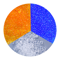 Perles déshydratantes en gel de silice bleues 25g, prix usine personnalisé