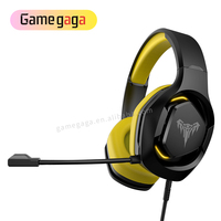 Headset Gaming, peredam kebisingan 3.5mm/ 7.1 USB dengan mikrofon untuk ps4/ponsel PC kabel headphone Game untuk Gamer