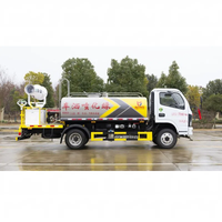 Canon à brouillard en acier inoxydable de 5000 L et 30 m pour camion de pulvérisation municipal lourd