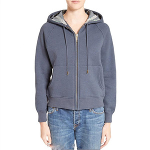 <span class=keywords><strong>Veste</strong></span> zippée à <span class=keywords><strong>capuche</strong></span> personnalisable en coton doux de haute qualité pour femmes <span class=keywords><strong>Veste</strong></span> brodée courte décontractée respirante - Product Image 6