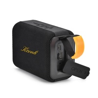 Enceinte portable, batterie 1800 mAh, étanche IPX6, sortie 5 W, lumière RGB dynamique, idéale pour les fêtes en plein air et le camping