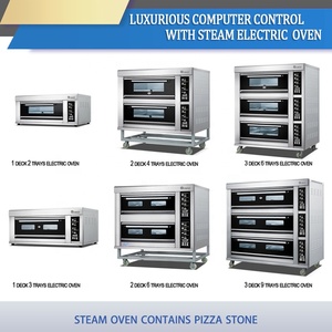 Yearmay <span class=keywords><strong>Four</strong></span> <span class=keywords><strong>Prix</strong></span> <span class=keywords><strong>Four</strong></span> à <span class=keywords><strong>pâtisserie</strong></span> <span class=keywords><strong>Four</strong></span> à pizza à gaz électrique automatique à vapeur à double étage - Product Image 2