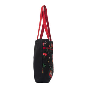 2025 New Style Christmas <b>Personalised</b> High Quality Heavy Weight Strong Handle Shoulder Embroidered Canvas Tote <b>Bag</b> with Zipper - Product Image 6