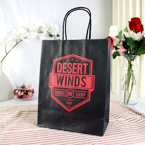 Custom Luxury <b>Biodegradable</b> <b>Paper</b> Bags with Flexo Printing Lamination Your Own Logo for Shoes & Clothing Shopping & Delivery - Product Image 4