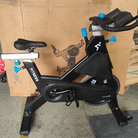 Vélo de spinning dynamique Bique pour usage domestique, équipement de fitness à résistance auto-générée, capacité de 150 kg, suivi du rythme cardiaque et des calories