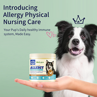 Complément Immunitaire Hypoallergénique à Croquer pour Chiens – Haute Teneur en Protéines, Soutien Digestif pour Peaux Sensibles, Sans Céréales, Huile de Poisson, Vitamines et Minéraux – Action Rapide