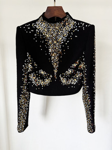 Ensemble de costume pour femme MF, tendance d'hiver, formel, uni, skinny, 2 pièces, avec motif peint - Product Image 2