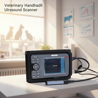EUR VET Échographe vétérinaire portable réutilisable de haute qualité, directement de l'usine, avec batterie intégrée, certifié CE, pour animaux de compagnie, modèle EX-20