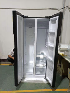 390L nueva llegada controlador de temperatura digital lado a lado hogar <span class=keywords><strong>comprar</strong></span> refrigeradores - Product Image 4