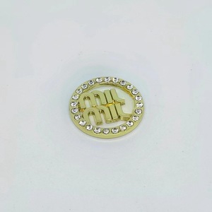 Luxury Designer logo <strong>Charms</strong> Available Brand Metal logo Custom Design Metal Tag for Diy <strong>Handbags</strong> Bags Phone case and Clog <strong>Shoes</strong>