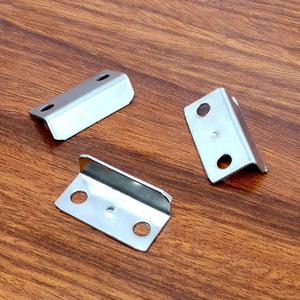 Support d'angle en L Hanweisong, espacement des trous de 20 mm, acier laminé à froid, support d'étagère, utilisation en intérieur - Product Image 2