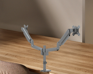 Nhà Máy Bán Hàng Trực Tiếp Đầy Đủ Nhôm Văn Phòng Bảng Khung Kép Màn Hình Vesa Tấm AG7P-42 Phù Hợp Với 13 "-35" LCD Màn Hình Máy Tính Đứng - Product Image 2