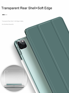 Custodia a tre pieghe di nuovo design per <span class=keywords><strong>iPad</strong></span> <span class=keywords><strong>pro</strong></span> 11 custodia per Tablet in pelle sottile Flip per custodia <span class=keywords><strong>ipad</strong></span> <span class=keywords><strong>pro</strong></span> 2020 <span class=keywords><strong>2021</strong></span> - Product Image 3