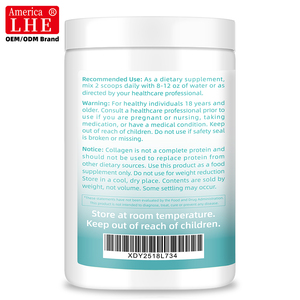 Fabricant de suppléments de collagène marin Shecome en marque privée, peptides de collagène hydrolysés pour la peau, les cheveux, les ongles et les articulations, poudre de peptides de collagène - Product Image 5