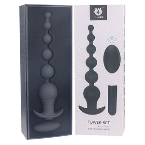 ปลั๊กซิลิโคนสำหรับทวารหนัก S-hande 9 ระดับความเร็ว พร้อมรีโมทควบคุม ลูกบอลนวดทวารหนัก ของเล่นทางเพศสำหรับผู้ชาย - Product Image 5