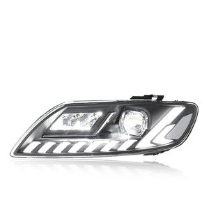 Pour <span class=keywords><strong>Audi</strong></span> <span class=keywords><strong>Q7</strong></span> <span class=keywords><strong>2006</strong></span>-2015, ensemble de phares modifiés avec lentille laser LED dynamique, feux de jour pour pièces automobiles - Product Image 4