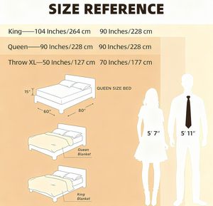 Hight chất lượng bông và nhung Chăn cũng được thiết kế Waffle chăn ấm áp và ấm cúng chăn cho mùa đông Vua Kích thước - Product Image 6