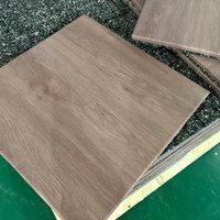 Dalles de sol en caoutchouc à grain de bois durables pour salle de sport et fitness, 3-12 mm, antichoc, antidérapantes, rouleaux de tapis de sol