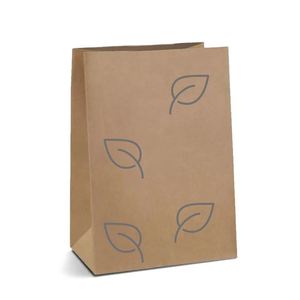 30 Gallon Kraft Lawn and <b>Leaf</b> Bags Eco Friendly Heavy Duty Large <b>Paper</b> Trash Bags - Product Image 2