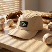 Casquettes de baseball sportives personnalisées unisexes de haute qualité en velours de coton à 6 panneaux avec broderie 3D d'image et logo