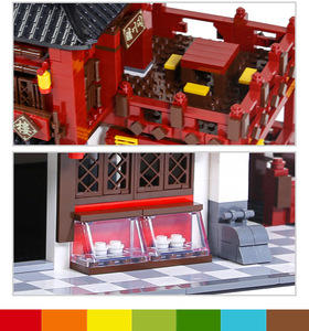 Set <span class=keywords><strong>de</strong></span> Bloques <span class=keywords><strong>de</strong></span> Construcción <span class=keywords><strong>de</strong></span> Torre Tradicional China, 1643 Piezas, Modelo <span class=keywords><strong>de</strong></span> Templo <span class=keywords><strong>de</strong></span> Arquitectura Antigua, Ladrillos <span class=keywords><strong>de</strong></span> Construcción MOC, Regalo para Niños - Product Image 5