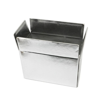 Cajas de Envío Térmicas Aisladas para Alimentos Congelados y Carne, de Cartón y Papel Kraft con Lámina de Aluminio, al por Mayor y a Bajo Precio
