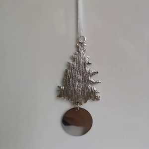 Custom metallo albero di natale ornamenti digitali stampati <span class=keywords><strong>souvenir</strong></span> per borse e auricolari custodie perfetti regali di natale - Product Image 5