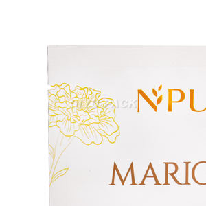 Yüz maskesi için 3 tarafı mühür özel baskılı kese alüminyum folyo çanta ısı kilitli torba geri dönüştürülebilir ve compostable seçenekleri - Product Image 4