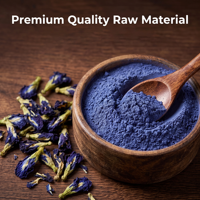 Blauwe Matcha Butterfly Pea Bloemenpoeder Natuurlijke Blauwe Kleurstof voor Banketbakkerij Dessert IJs Bakken Drank Voedingsmiddelenkwaliteit Bulk