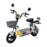 Véhicules électriques d'exportation transfrontalière entièrement qualifiés, prêts pour le transport en conteneur, modèle deux places à trois vitesses réglables, moteur à moyeu avant