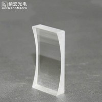 Lentille optique de mise au point de 25mm de diamètre Lentille biconvexe en quartz 1500-2200nm