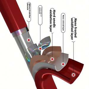 Echelle pliante multifonctionnelle en aluminium Grande petite charnière Escalier d'<span class=keywords><strong>escalade</strong></span> télescopique Design moderne pour usage extérieur en entrepôt - Product Image 4