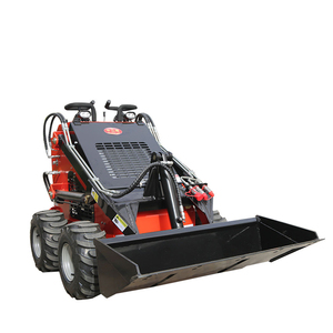 Mini-chargeuse sur pneus polyvalente avec benne pour travaux de construction extérieure et préparation de chantier - Product Image 6