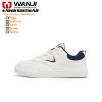 Vente en gros de nouvelles baskets décontractées pour hommes, sans marque, en cuir véritable de haute qualité, respirantes, design tendance à bas prix