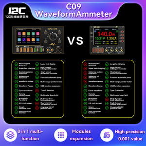 I2C C09 Waveform Amperímetro 2 Canal Mobile Phone Repair Fault Detector Osciloscópio Ferramenta para Fixação Do Telefone - Product Image 5